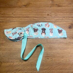 NWOT Ponytail scrub cap, scrub hat, surgical cap, ponytail scrub hat